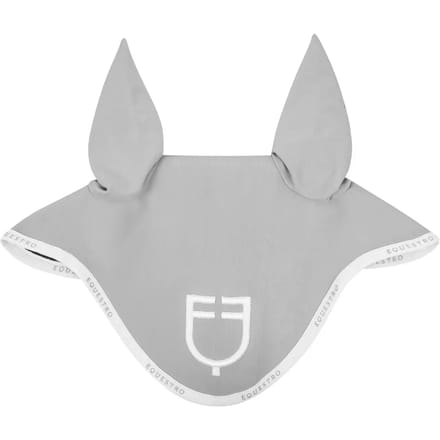 Korte muts van technische stof met logo Equestro