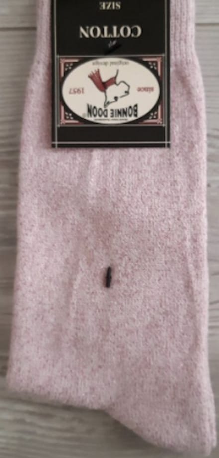 Bonnie Doon glitter knee sokken maat 23/26 pink panther