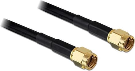 Delock - RP-SMA Stecker - RP-SMA Stecker LMR195 2 m