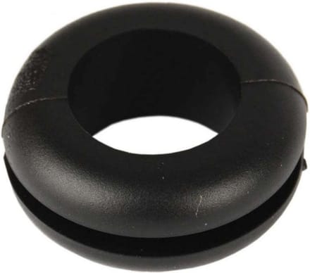 Rubber aansluitplug voor in fermentatie deksel met waterslot - boorgat diameter 12 mm