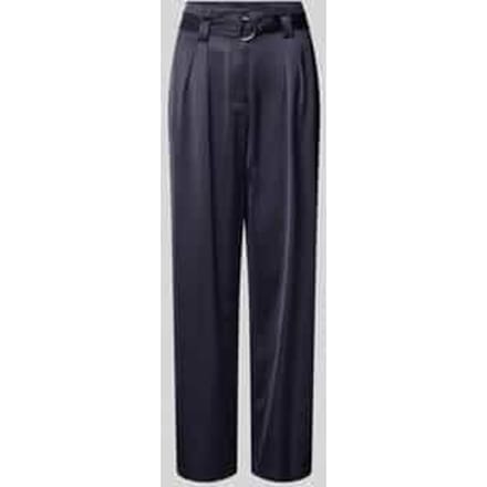 s.Oliver - female - Relaxed fit broek met extra wijde pijpen en riem