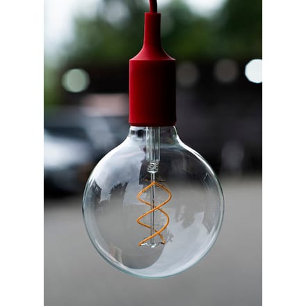 Bailey Spiraled Basis G125 E27 Dimbare LED Globe 4W 2200K - 144339