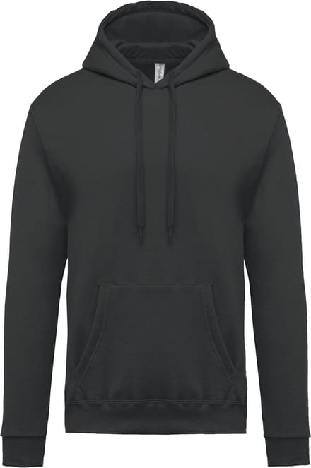 Kariban Herensweater met capuchon K476 - Dark Grey - S