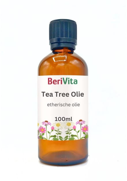 Tea Tree Olie 100ml Druppelfles - Pure Etherische Theeboomolie - Australische Melaleuca Alternifolia