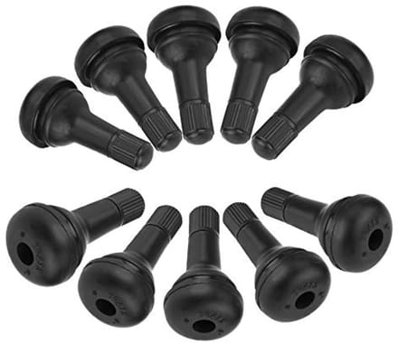 Rubber Ventiel Stem voor Auto Banden - 10 Stuks, TR415 Snap In Klep