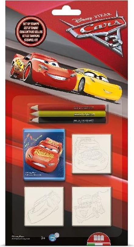 Disney Cars 3 Stempelset 7-delig