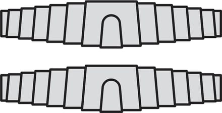 FELCO 5/91 Reserveveren vernikkeld (set van 2) voor snoeischaren