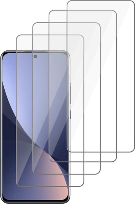 Screenprotector geschikt voor Xiaomi 12 Lite - Gehard Glas Beschermglas Tempered Glass Screen Protector - 4 Stuks
