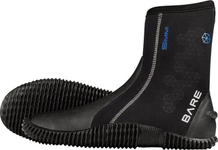 Bare 5mm S-Flex Boots - Duiklaarzen - Volwassenen - Zwart - 36