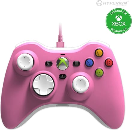 Hyperkin - Xenon - bedrade controller - voor Xbox Series X S / Xbox One / Windows 11 10 (roze)