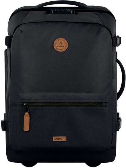 Cabaia Soft Suitcase S Handbagage koffer 55 x 35 x 25 cm - Zwart