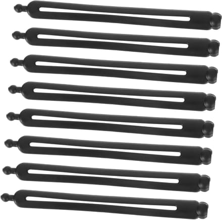 Haarknotmaker Set - Haarstyling Tools - Elegant Kapsel Maken - 8-delige Set - 14 cm Lengte - Zwart