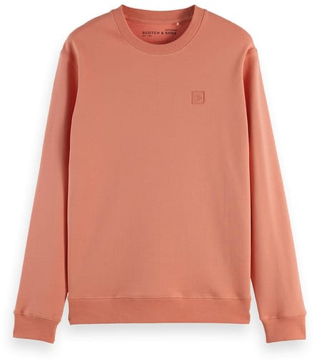 Scotch & Soda Seasonal Core Logo Badge Regular-Fit Sweatshirt