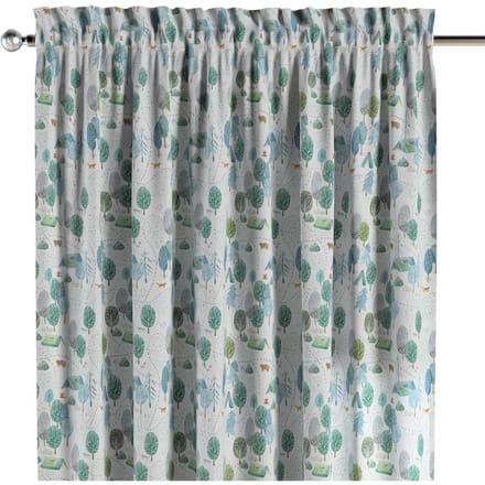 Gordijn met split en volants Yellow Tipi Magic Collection