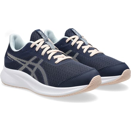 ASICS Patriot 13 GS Neutrale Schoen Kinderen-Donkerblauw,Crème