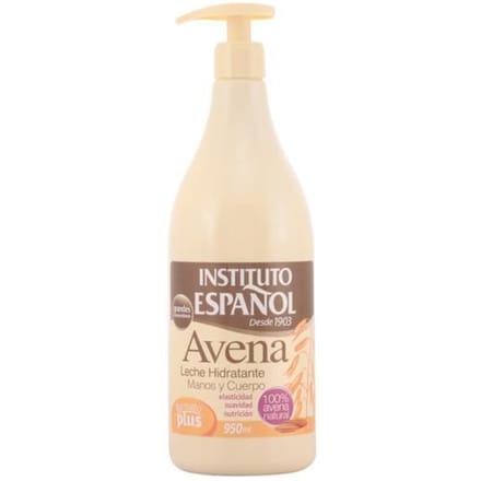 Hydraterende melk - INST.ESPAOL - Haver - 950 ml - Zonder parabenen - Alle huidtypes