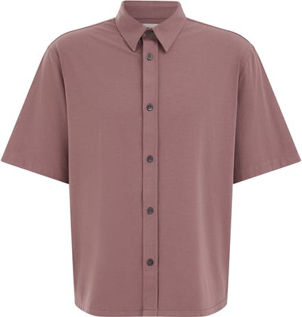 WE Fashion Heren regular fit jersey overhemd