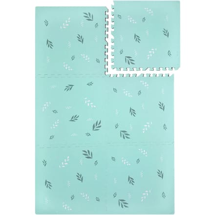 Puzzle speelkleed voor baby Kidolo Feuilles