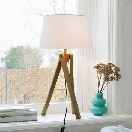 LOBERON Tafellamp Kelvio antiekbrons