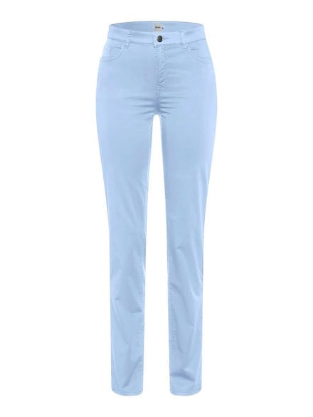 Regular Fit-broek model Mary Van Brax blauw