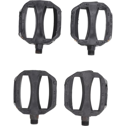 Kinderfietspedaal Antislip Kinderfietspedaal met Reflecterende Strip 12mm US Draad black
