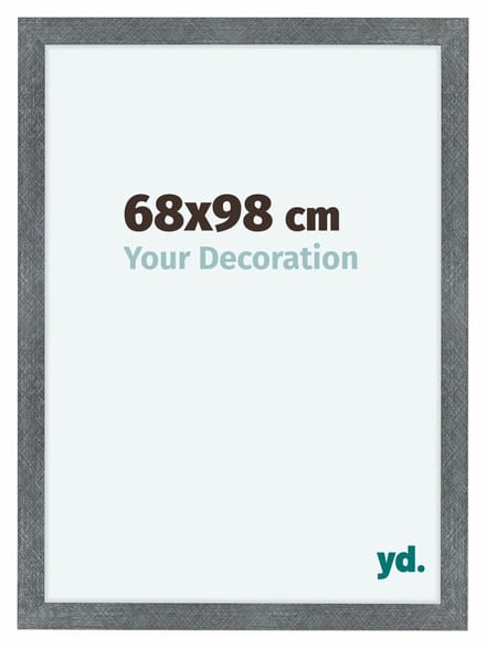 Your Decoration - Fotolijst 68x98 cm - MDF - IJzer Geveegd - Como
