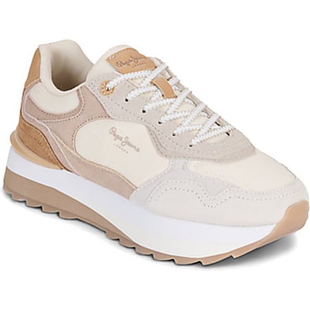 Pepe Jeans Freya Lea Schoenen Beige EU 36 Vrouw