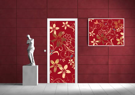 Flowers Abstract Photo Wallcovering