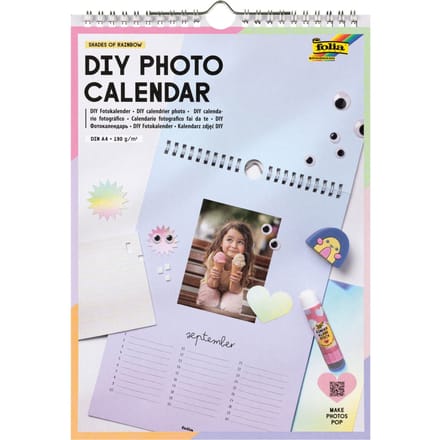 DIY Fotokalender "Shades of Rainbow"