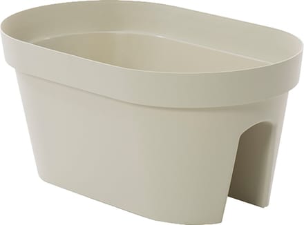 Elezza Soprelia Balkon Plantenbak L49 x B29 x H23 cm - Amandel