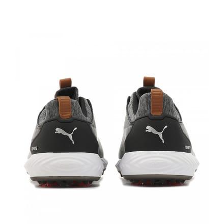 PUMA Power Adapt 2.0 Golf Lace-Up Zwart Glad Leer Heren Trainers 190581 02