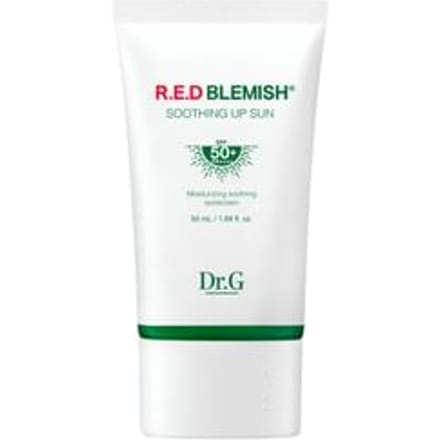 Dr.G Crème Solaire Apaisante Anti-Imperfections ROUGE 50 ml white