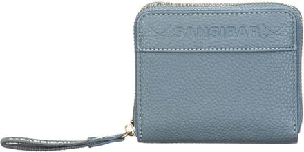 Sansibar Portemonnee Zip Wallet Jeans Blauwgrijs