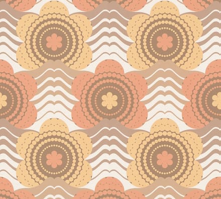 RETRO BEHANG | Floraal - meerkleurig - A.S. Création Retro Chic