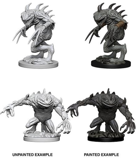 Dungeons and Dragons: Nolzur's Marvelous Miniatures - Grey Slaad and Death Slaad