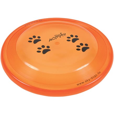 Trixie dog disc kunststof geschikt voor wedstrijden assorti - Default Title