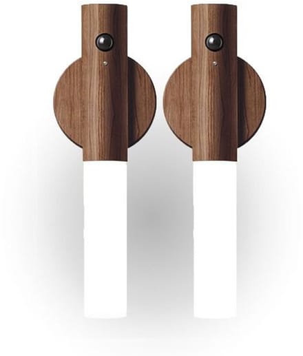 Nexxt Nachtlampje met Sensor – Automatisch Licht in het Donker – 2-Pack Oplaadbaar – Warm Wit