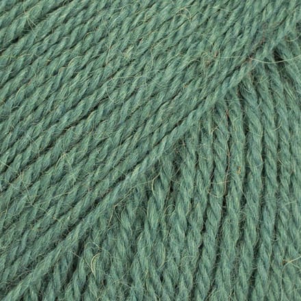 DROPS Flora Uni Colour - 23 mistig petroleum - Wol Garen