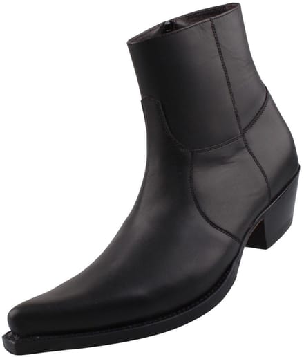 Sendra heren enkellaars 5200 zwart