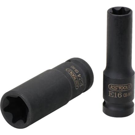KS Tools 515.1053 515.1053 E profiel Kracht-dopsleutelinzet E 12 1/2 (12,5 mm)