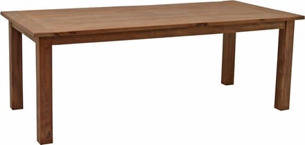Home - Teak houten Eetkamertafel - Malang Teak Hout - Geborsteld - 220x100 cm - Bruin