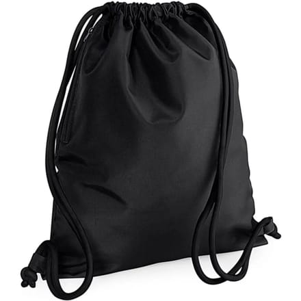Icon Gymsac Sporttas BagBase - 11 Liter Black/Black
