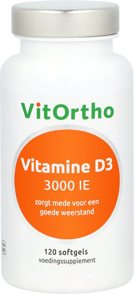 VitOrtho Vitamine D3 3000IE (120 st)