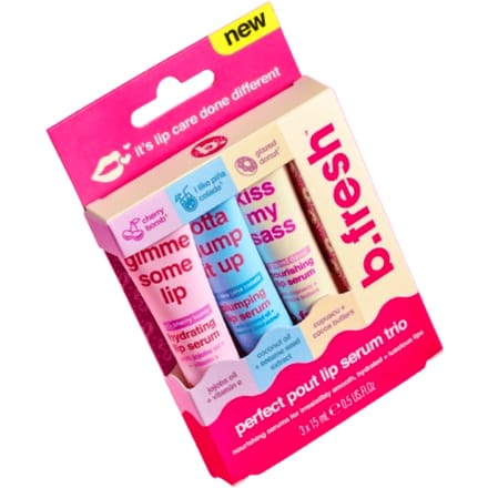 b.fresh Perfect Pout Lip Serum Trio Gift Set 3 st