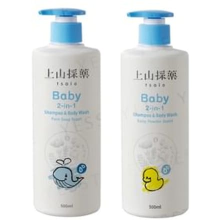SOFNON - Tsaio Baby 2-In-1 Shampoo & Body Wash Pure Soap - 500ml