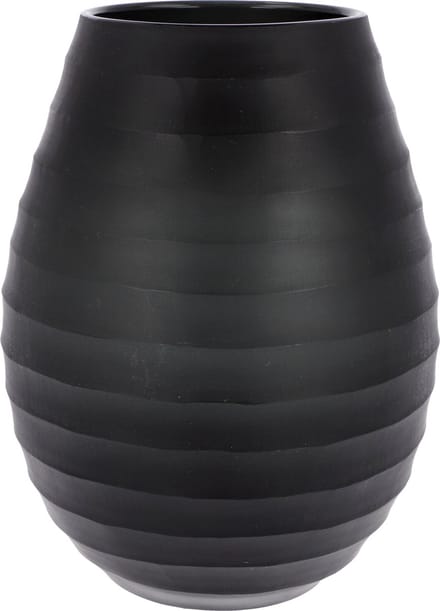 Goebel - Accessoires | Vaas Slate Black 23 | Glas - 23cm