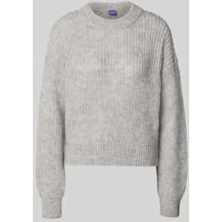 Relaxed fit gebreide pullover met alpaca, model 'SLOGERYNNA_B'