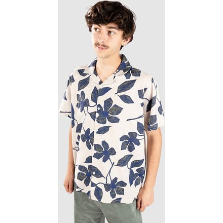 Fat Moose Ezra Cotton Linen Shirt patroon