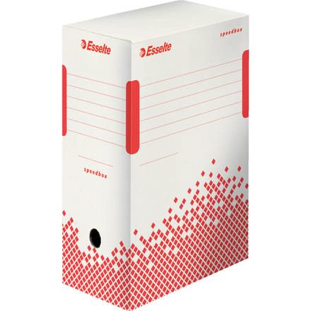 Archiefdoos Esselte Speedbox 150x250x350mm wit