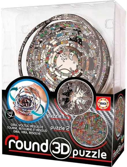 Puzzel Educa Round 3D